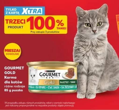 Karma dla kotów Gourmet Gold pasztet