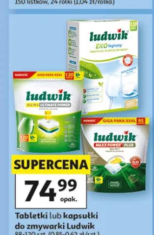 Kapsułki do zmywarki Ludwik