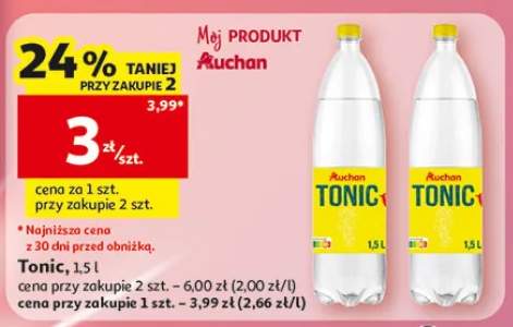 Napój Tonic Auchan