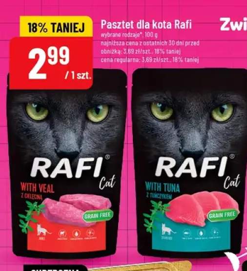 Pasztet dla kota Rafi with tuna z tuńczykiem