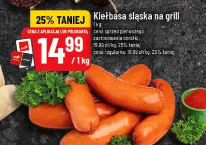 Kiełbasa śląska na grill