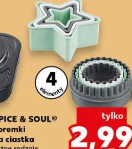 Foremki na ciastka Spice & Soul 4 elementy