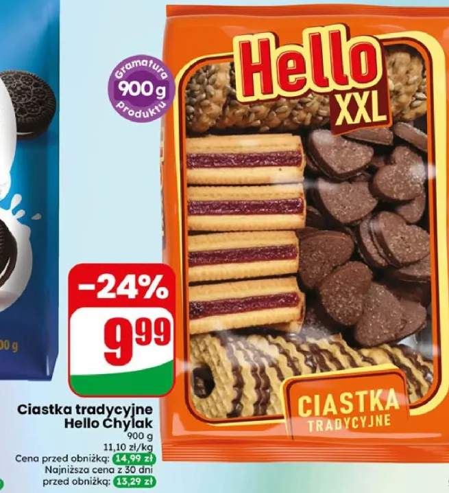 Ciastka tradycyjne Hello XXL Chylak