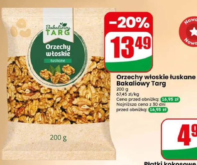Orzechy włoskie łuskane Bakaliowy Targ