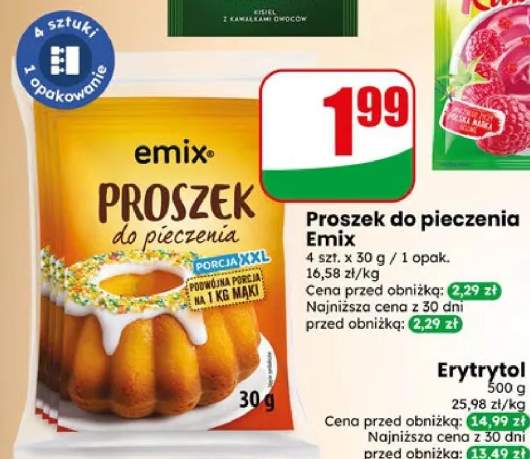 Proszek do pieczenia Emix