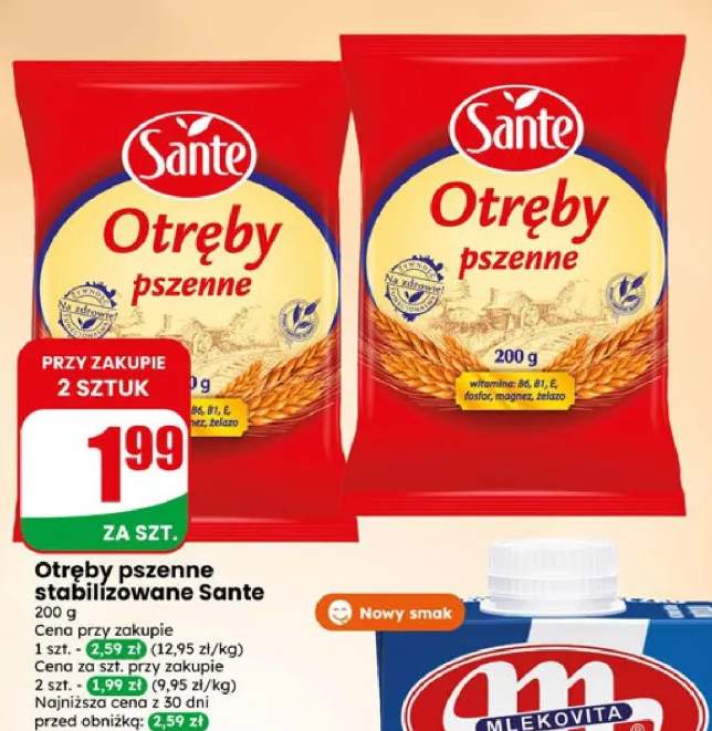Otręby pszenne stabilizowane Sante