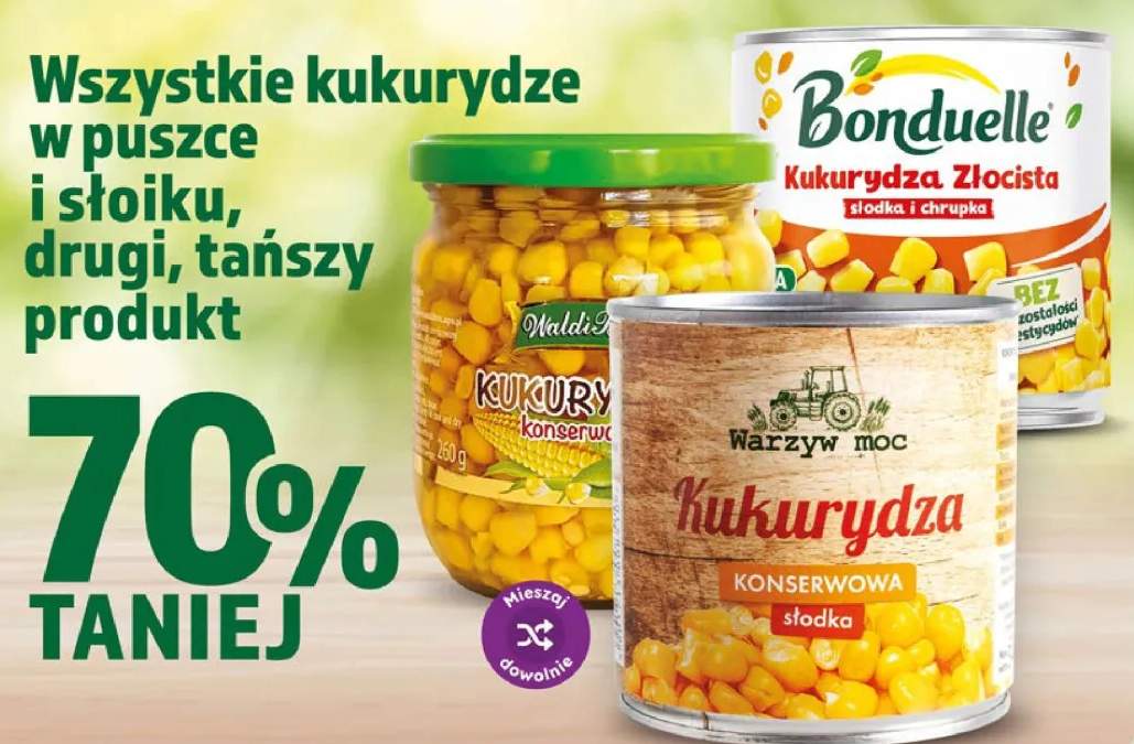 Kukurydza konserwowa słodka Warzyw Moc