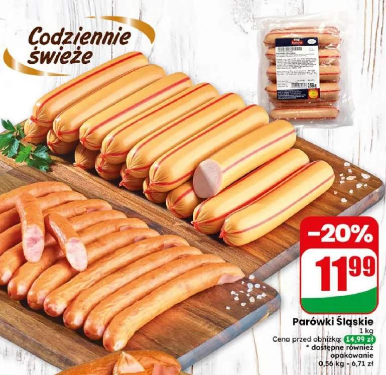 Parówki Śląskie Agro Rydzyna