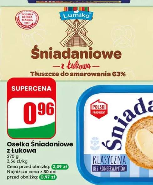 Osełka Śniadaniowe z Łukowa Lumiko