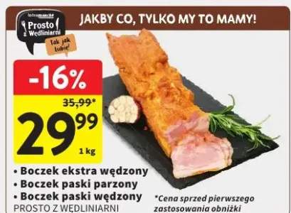 Boczek ekstra wędzony Prosto z Wędliniarni