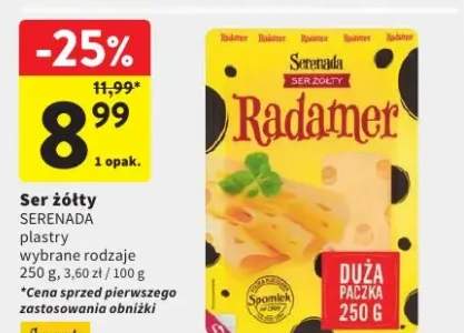Ser żółty w plastrach Serenada Radamer