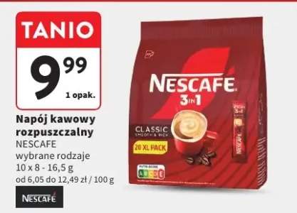 Napój kawowy rozpuszczalny Nescafé 3in1 Classic
