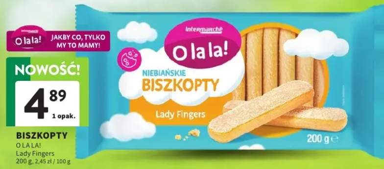 Biszkopty O la la! Lady Fingers