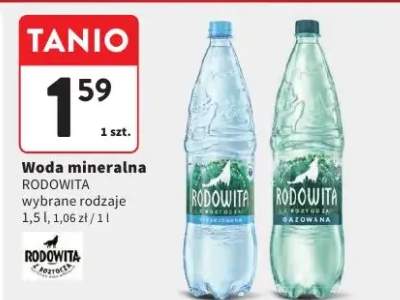 Woda mineralna Rodowita