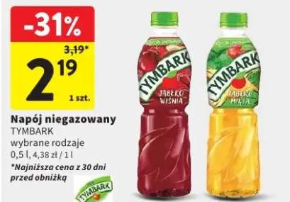Napój niegazowany Tymbark jabłko mięta