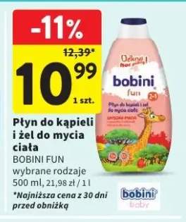 Płyn do kąpieli i żel do mycia ciała Bobini Fun