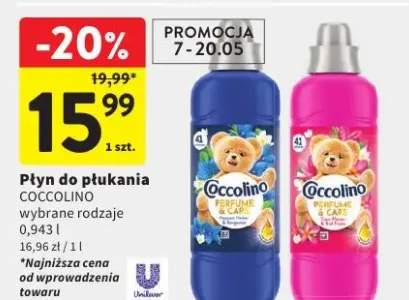 Płyn do płukania Coccolino