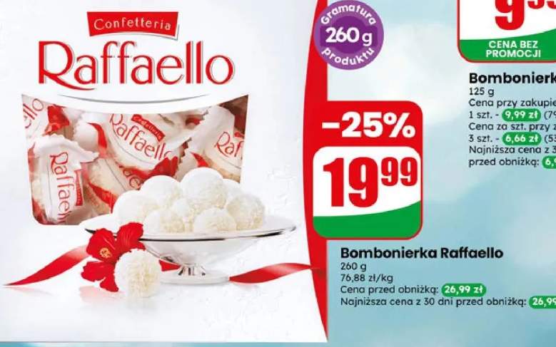 Bombonierka Raffaello