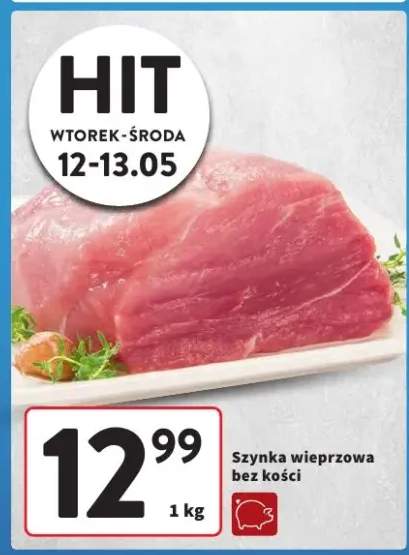 Szynka wieprzowa bez kości
