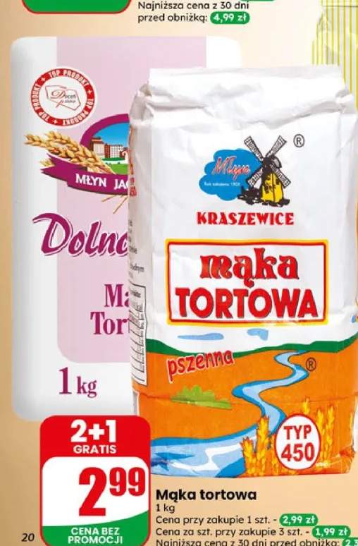 Mąka tortowa Młyn Kraszewice pszenna typ 450
