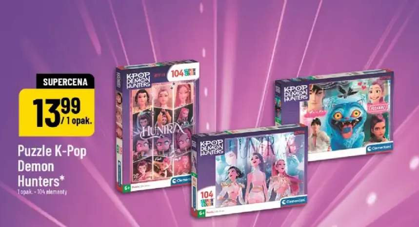 Puzzle K-Pop Demon Hunters Clementoni 104 elementy