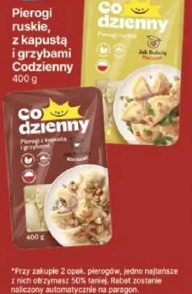 Pierogi ruskie z kapustą i grzybami Codzienny