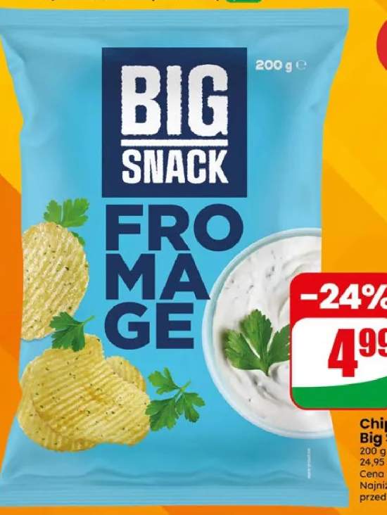 Chipsy fromage Big Snack
