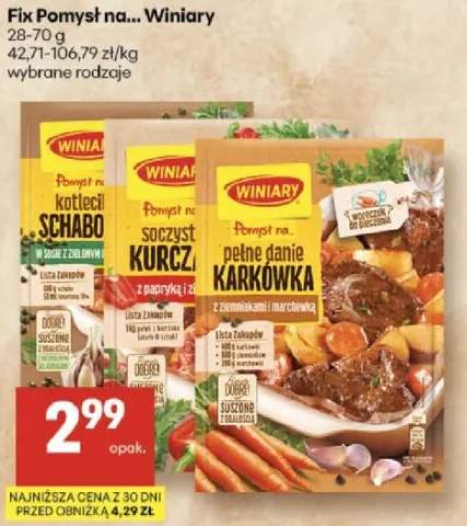 Fix Pomysł na... Winiary pełne danie karkówka z ziemniaczkami i marchewką