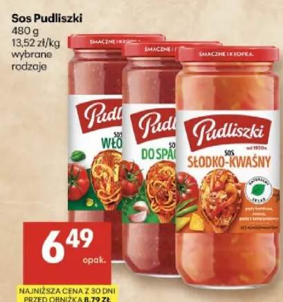 Sos słodko-kwaśny Pudliszki