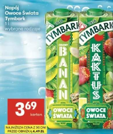 Napój Owoce Świata Tymbark Kaktus