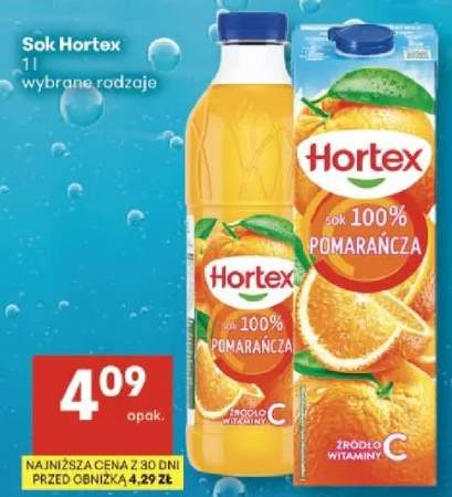 Sok Hortex 100% Pomarańcza