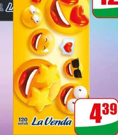 Chusteczki higieniczne LaVenda 3-warstwowe