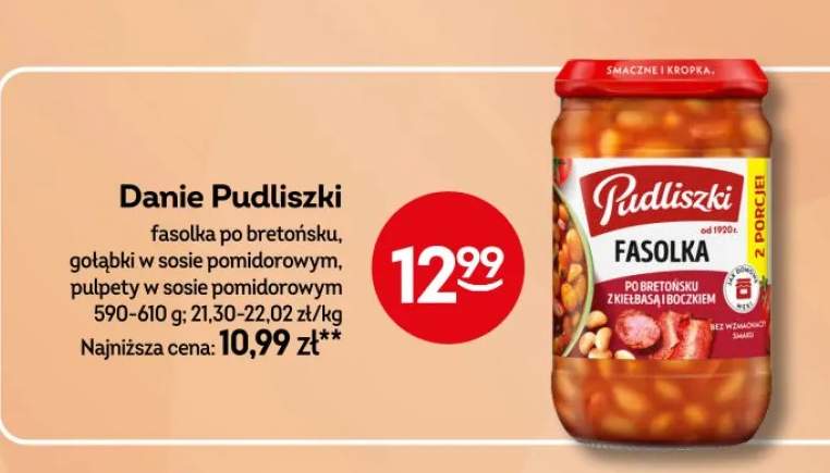 Danie Pudliszki fasolka po bretońsku