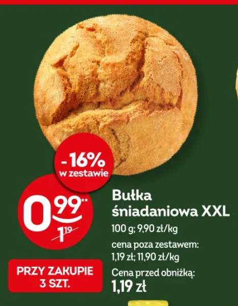 Bułka śniadaniowa XXL