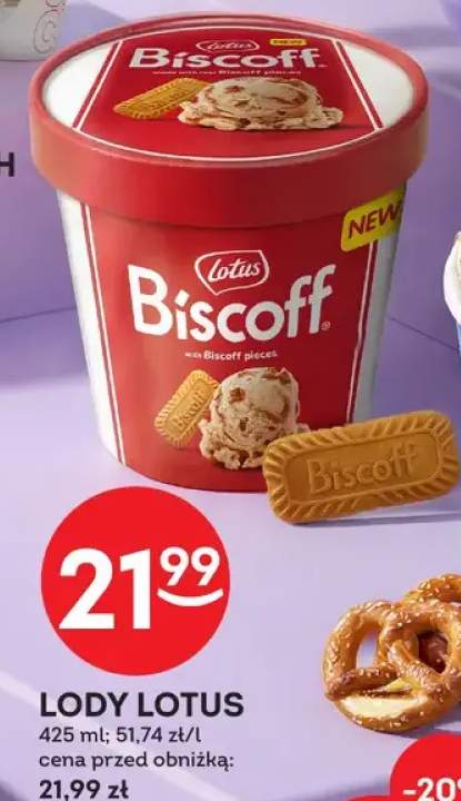 Lody Lotus Biscoff