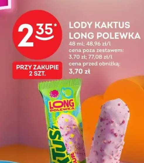 Lody Kaktus Long Polewka