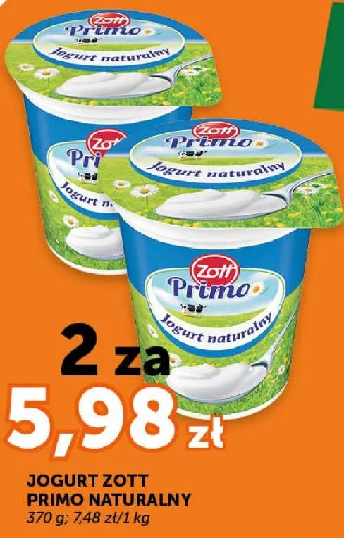 Jogurt naturalny Zott Primo naturalny