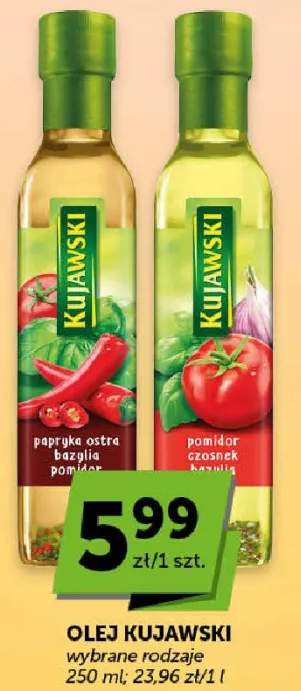 Olej Kujawski papryka ostra bazylia pomidor