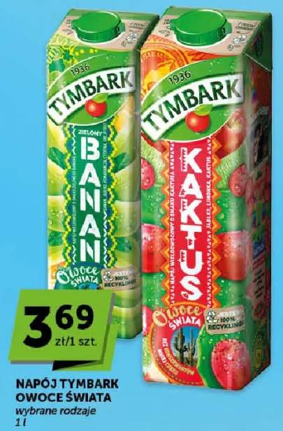 Napój Tymbark Owoce Świata kaktus