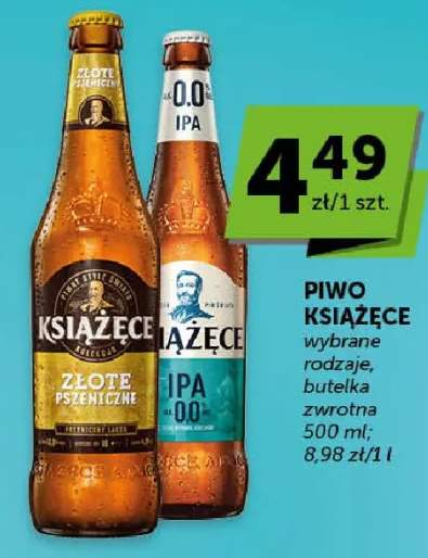 Piwo Książęce Złote Pszeniczne