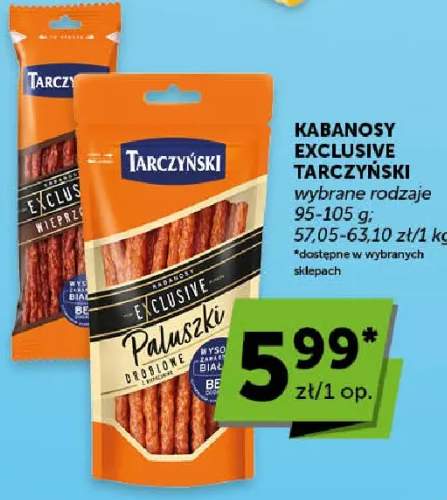 Kabanosy Exclusive Tarczyński drobiowe