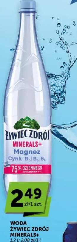 Woda Żywiec Zdrój Minerals+ Magnez