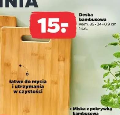 Deska bambusowa 35x24x0,9cm