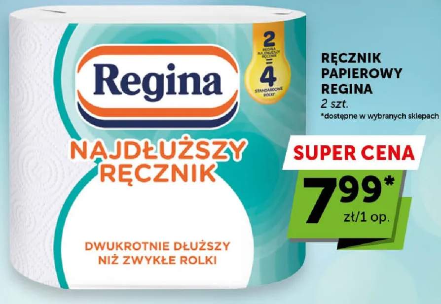 Ręcznik papierowy Regina najdłuższy