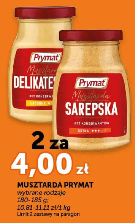 Musztarda Prymat Delikatna