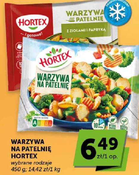 Warzywa na patelnię z ziołami i papryką Hortex
