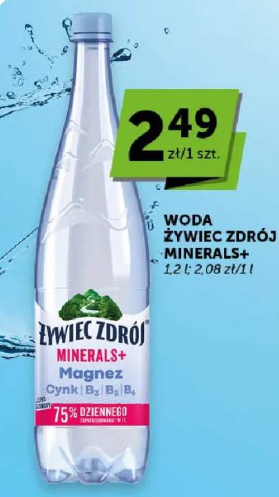 Woda Żywiec Zdrój Minerals+ Magnez