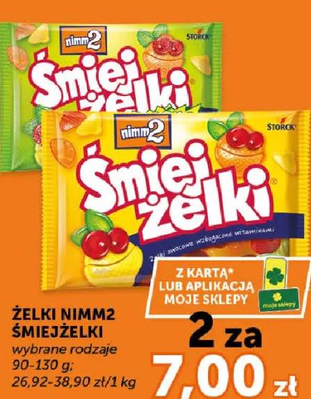 Żelki Nimm2 Śmiejżelki Storck