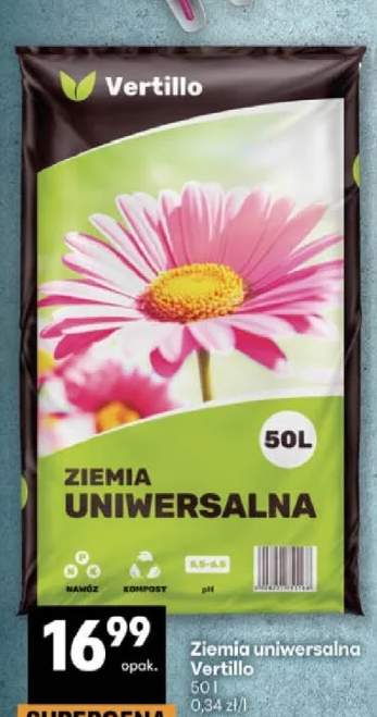 Ziemia uniwersalna Vertillo 50l