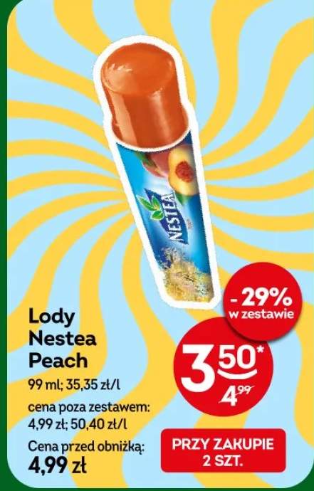 Lody Nestea Peach